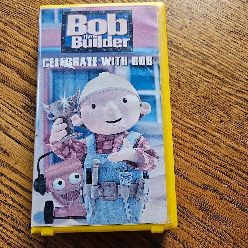 Bob the Builder VHS‎ Tape Celebrate with Bob #collectible #nostalgia #vintage
